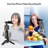 Camnoon Phone Vlog Video Kit with Table Tripod Phone Holder