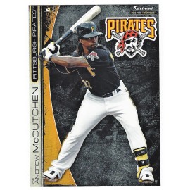 ANDREW McCUTCHEN PITTSBURGH PIRATES FATHEAD TRADEABLES REMOVABLE STICKER 2013 #6
