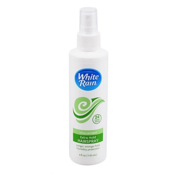 White Rain Extra Hold Hairspray Bottles 4oz (Two Pack)
