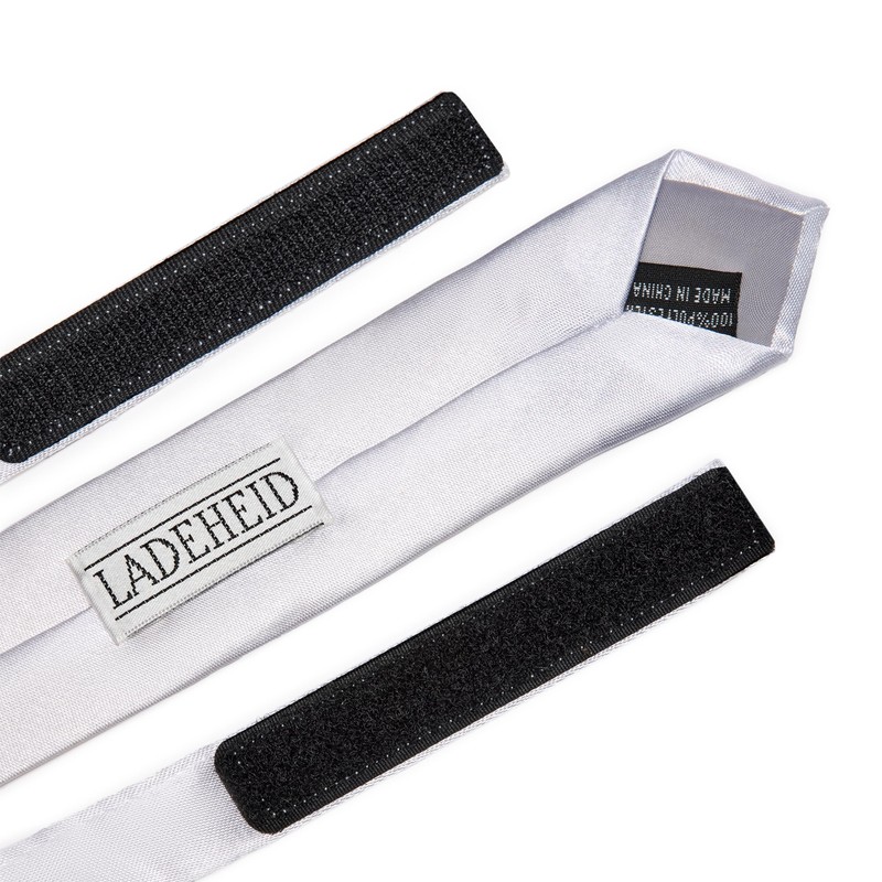 Ladeheid Children's Tie for Boys - Elegant Shiny Look, Pre-Tied