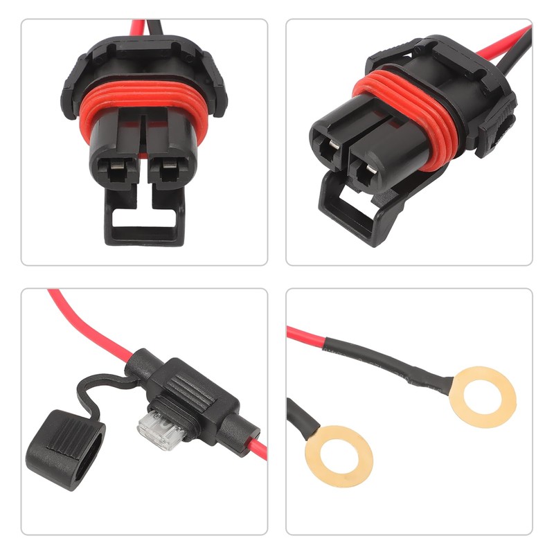 Fraylis Lift Vehicle Wiring Harness with 4 Pin Adapter Fits