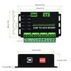 USB to 4CH RS485 Converter Onboard TVS Anti Thunder 120R