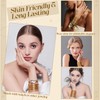 Sureio 14 Pcs 3mm Gold Plated Bracelet Stainless Steel for