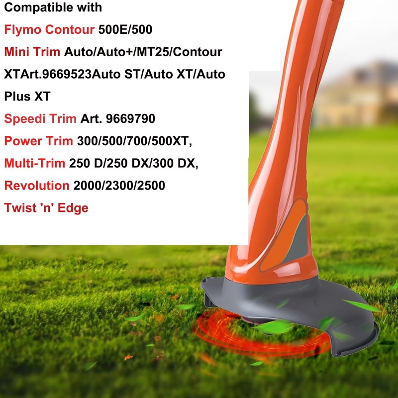 Lyshujli 1.5mm 36ft Flymo FLY021 513937190 Strimmer Spool, Replace Trimmer