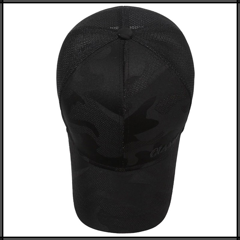 White Fang CZA183 Camouflage Mesh Hat, Cap, Casual, Outdoor, Leisure,