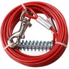 20FT/ 6M Weather Resistant Strong Secure Pet Dog Tie-Out Cable
