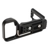 Aluminum Alloy Camera Grip L Bracket with 1/4in 3/8in for