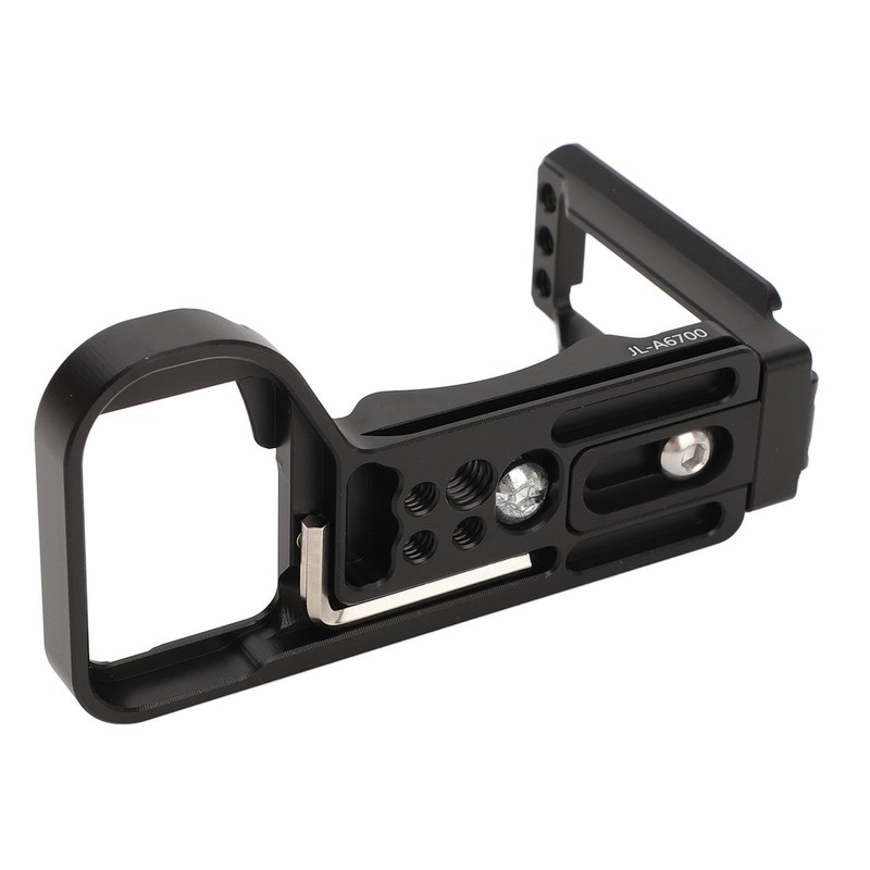 Aluminum Alloy Camera Grip L Bracket with 1/4in 3/8in for
