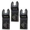 Oshlun MMC-1003 1-1/3-Inch Precision Japan HCS Oscillating Blade with Quick-Fit