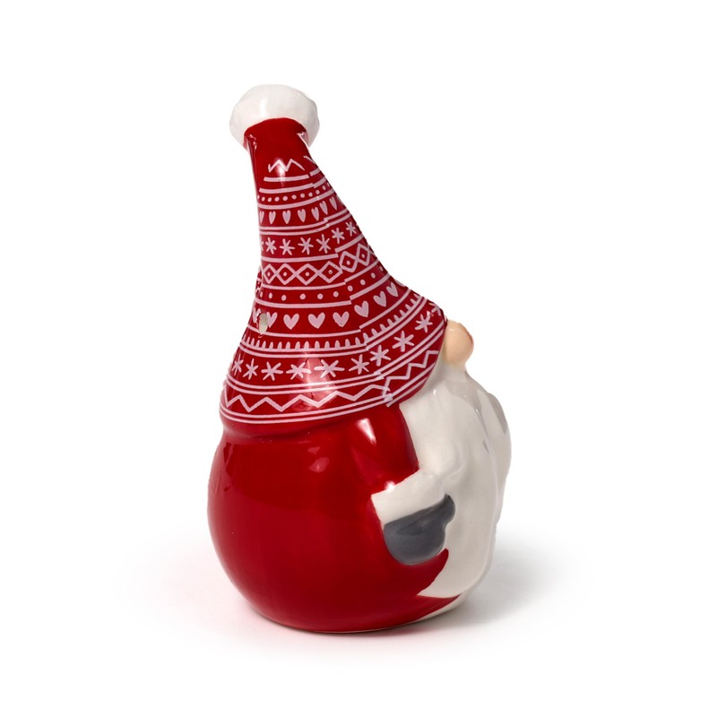Puckator Scandi Christmas Gonk Ceramic Salt and Pepper Set