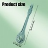 2 in 1 Food Clip & Egg Whisk, Multifunctional Egg