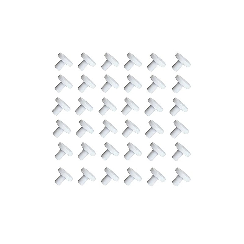 THINNGEN Coral Frag Plugs 70 Pcs Ceramic Coralline Frag Plug