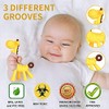 HAILI XMGQ Haili XMGQ Baby Teething Toys, Silicone Baby Teether