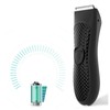 Electric Groin Hair Trimmer Waterproof Safety USB Charging Body Hair