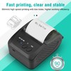 58mm Thermal Printer BT4.0 90mm/s 203DPI USB Interface Toothed Blade