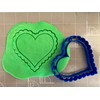 Cortador de galletas de corazón festoneado (3.5 pulgadas)