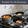 UCCLIFE 22-PCS Pots and Pans Set Non Stick, Induction Cookware