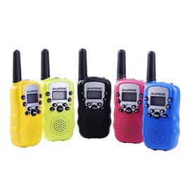 BellSouth T-388 2-Piece Multi Channel Walkie Talkie Set w/Built-in Light, Black
