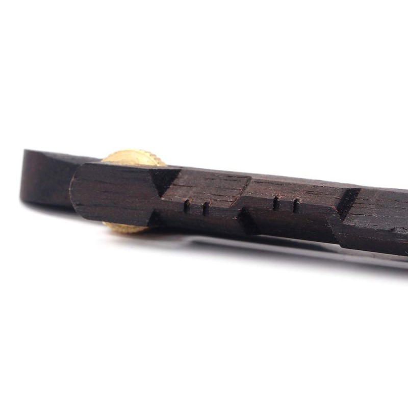 Alnicov Guitar Bridge Adjustable Mandolin Bridge Compensated Rosewood for Mandolin