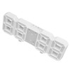 Digital Wall Clock Modern Design Temperature Display Alarm Function Sound