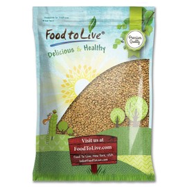 Food to Live - Whole Green Lentils, 15 Pound Dried Raw Lentils, Sproutable, Kosher, Vegan. Rich in Dietary Fiber, and Protein. No Soaking Required.