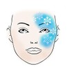 Make-Up Stencils Snowflakes