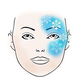 Make-Up Stencils Snowflakes