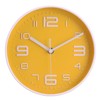 Topkey 8” Round Silent Wall clock Easy Read Big Numbers