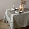 Linen & Cotton Tablecloth Table Linen Checked Country House Style