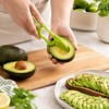 3-in-1 Avocado Slicer for Kitchen Prep – Plastic Cutter, Pitter