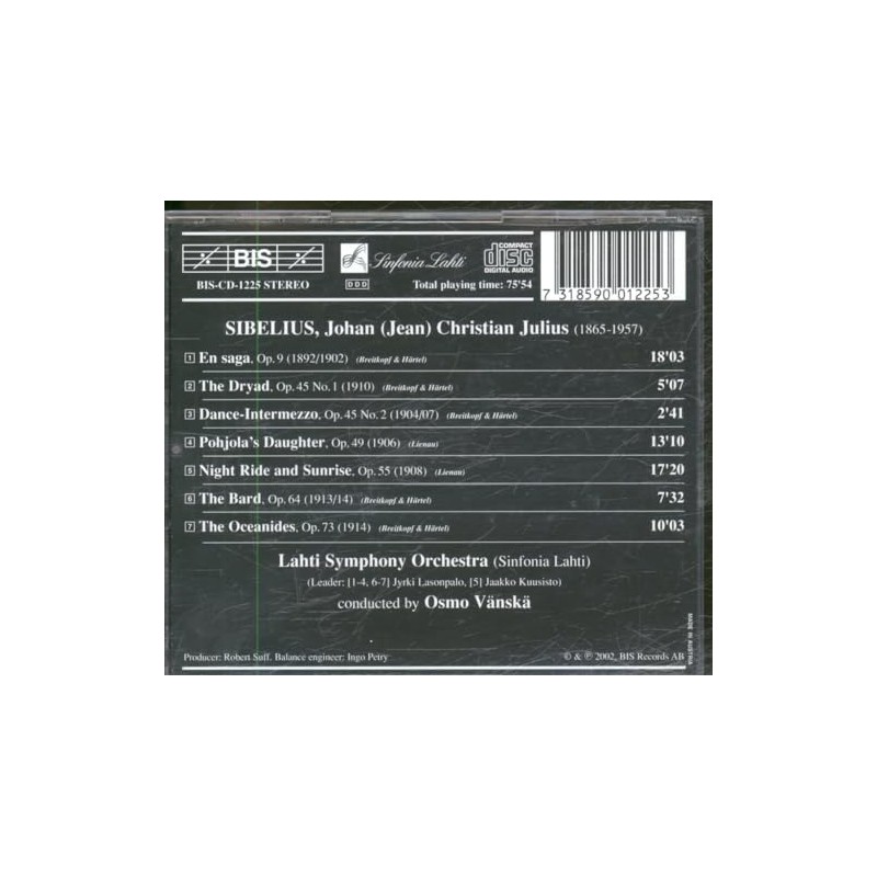 Sibelius: Tone Poems