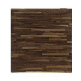 CONSDAN Butcher Block Counter Top, Walnut Solid Hardwood Countertop, Wood Slabs for Kitchen, Reversible, Both Side Polished, Prefinished with Food-safe Oil, 1.5" Thickness, 18"x25"
