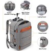 Rolling Backpack for Men and Women, Travel Backpack with Wheels,