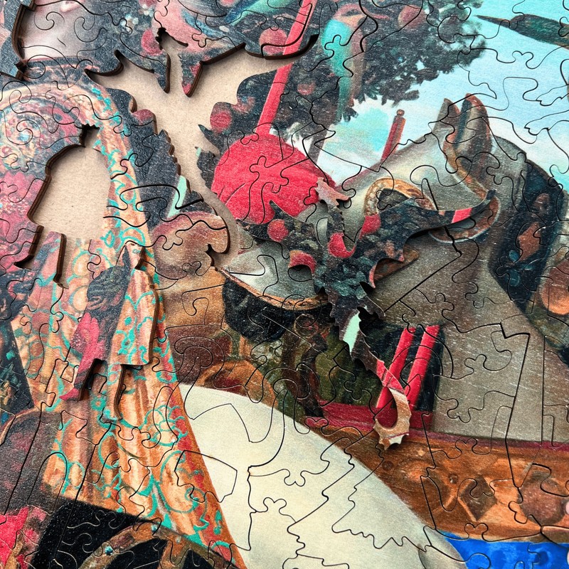 Twigg Puzzle Wooden Jigsaw Puzzle 671 Pieces - A Royal
