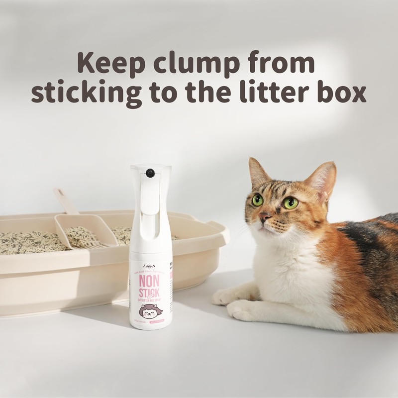 Lady N Non-Stick Coating Spray for Cat Litter Box and
