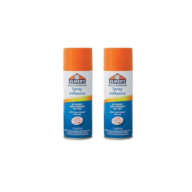 2 Pack Glue 11OZ Spray ELMERS Glue