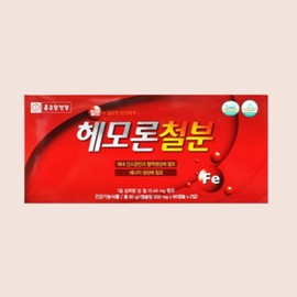 Chong Kun Dang Health Heme iron youth iron supplement hemoglobin hemoron iron / 헴철 청소년철분제 헤모글로빈 헤모론철분