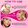 4-In-1 Eye & Cheek Palette, Blush Highlighter with 1 PCS