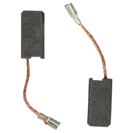 vhbw 2 x Carbon Brush 20 x 10 x 6.1 mm Compatible with DUSS Duax P60, PK 75, PK 35, PK 45, P90 Power Tool, Hammer Drill