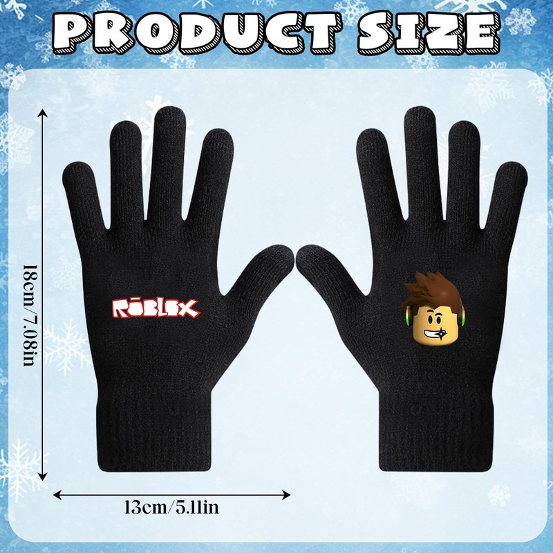Ubephant Roblx Guanti Invernali Roblx Gloves, Guanti Invernali per Autunno