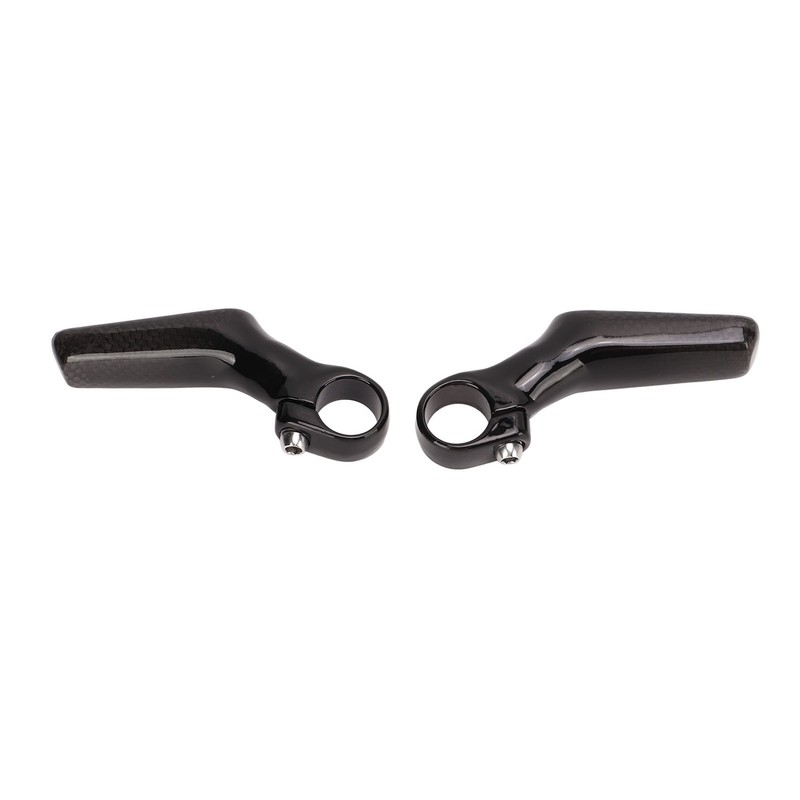 Mountain Bike Handlebars Bar Ends 1 Pair Carbon Fiber 3K