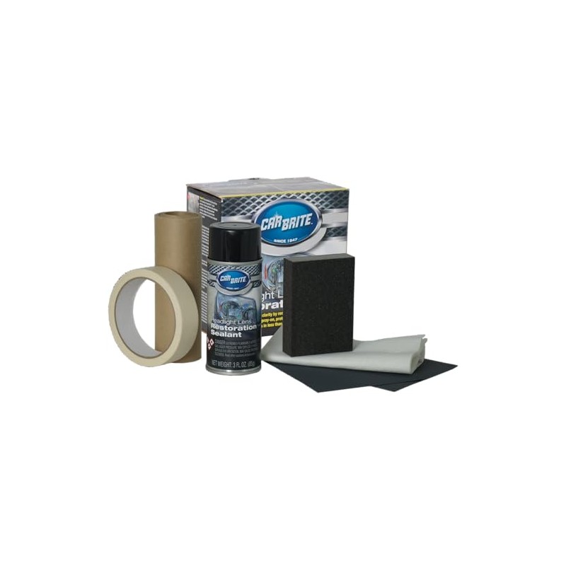 CAR BRITE Headlight Restoration Kit