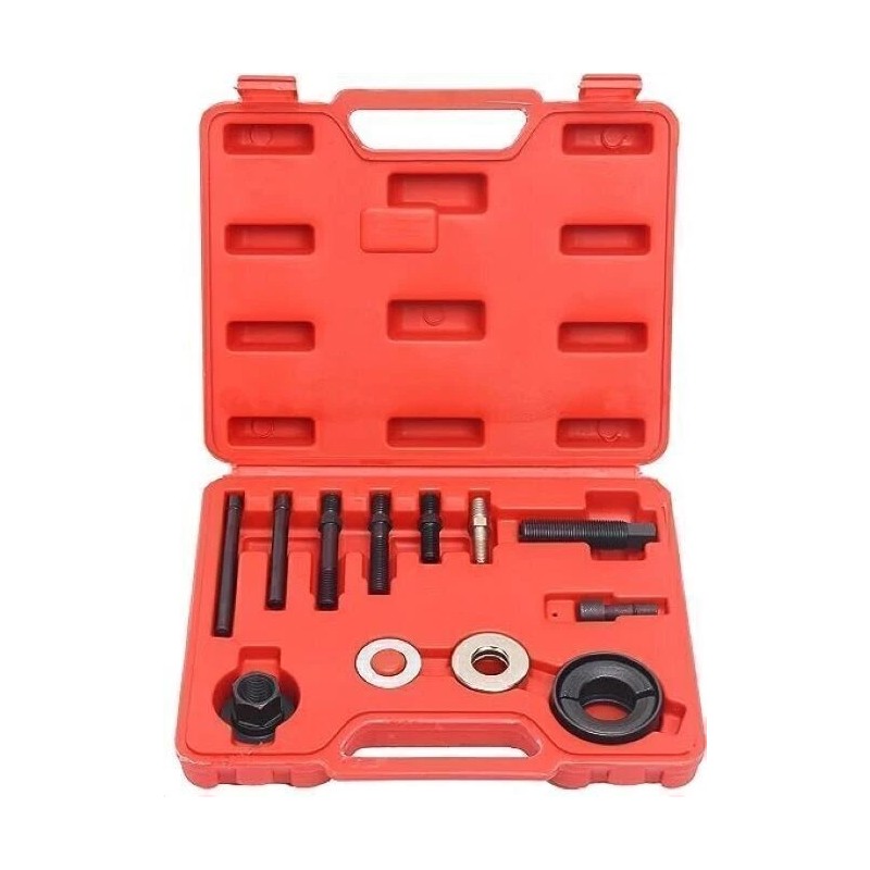 Unbranded 13Pcs Power Steering Pulley Puller Installer Kit Vacuum Pump
