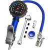 Tire Pressure Gauge with Inflator and Longer Hose - Most