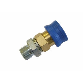 PWPUK Pressure Washer Jet Wash Compact Quick Release 1/4"M x 11.6mm Copper Valve