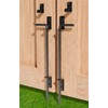 18" Heavy Duty Cane Bolt Gate Drop Rod Extra Thick