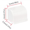 LUEXBOX 2 Pack Plastic Razor Holders With Cover for Shower,