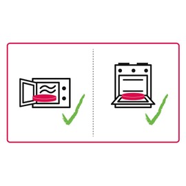 LESCHI Wärmekissen - Körnerkissen für Mikrowelle - Form Herz Rot - anschmiegsames Getreidekissen mit Bio Weizen - ideal als Wärmespender für den Bauch und bei Koliken - für Kinder Babys