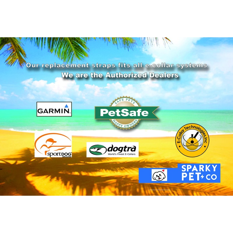 Sparky Pet Co 3/4" E Collar Easy Fit Surefit Replacement