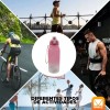 Maíz Botella Cilindro Agua Deportiva Motivacional Multicolor 1.3l